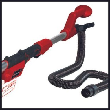 Einhell Akku-Trockenbauschleifer TE-DW 18/225 Li Power X-Change (Li-Ion, 18 V, Ø225 mm, max. 1,65 mm Länge, inkl. Verlängerungsschlauch, Staubfangsack, Schleifpapier,  4259990